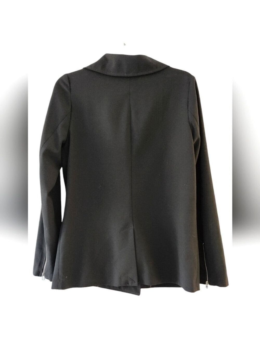 REITMANS Black Coat Military Style Jacket Size Large - Picture 3 of 10
